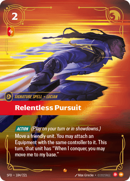 Relentless Pursuit