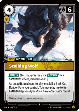 Stalking Wolf
