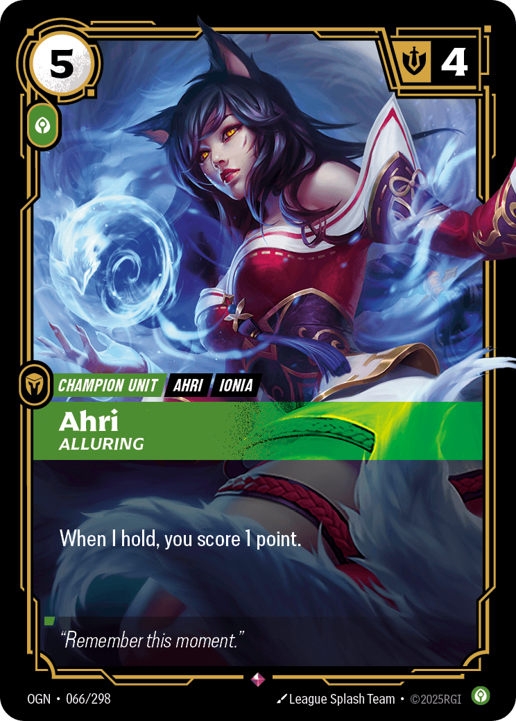 Ahri Alluring